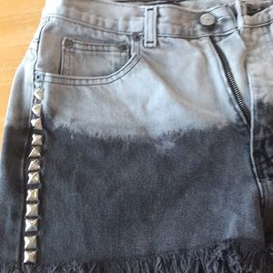 Gap cutoff studded denim shorts